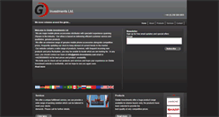 Desktop Screenshot of globle-investments.com